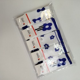 تصویر کش انگلیسی گل ابی 416-13 