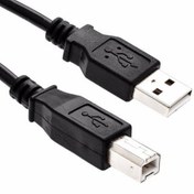 تصویر کابل پرینتر اچ پی USB2 1.5m 051 ا USB HP PRINTER 1.5M USB HP PRINTER 1.5M
