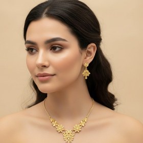 تصویر نیم ست طرح طلا باران 