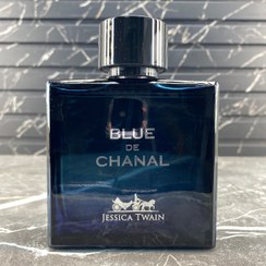 تصویر ادکلن بلو چنل BLUE DE CHANELL حجم 100 میل جسیکا تویین MADE IN FRANCE