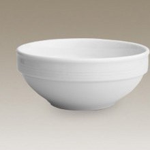 تصویر پیاله چینی زرین سفید (سایز 16) ا Zarin Iran Hotel-49 White 1 Piece Porcelain bowl 16 Zarin Iran Hotel-49 White 1 Piece Porcelain bowl 16