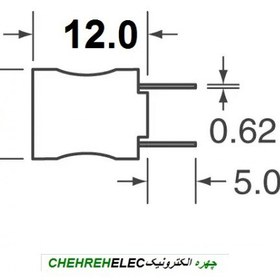 تصویر سلف بشکه ای 1MH میلی هانری 