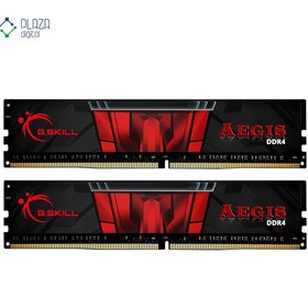 تصویر رم جی اسکیل مدل Aegis ظرفیت ۱۶ گیگابایت DDR4 دو کاناله ۳۲۰۰ مگاهرتز CL16 