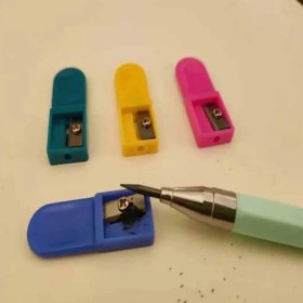 تصویر تراش 2 میل پلاستیکی faber-castell-sharpener