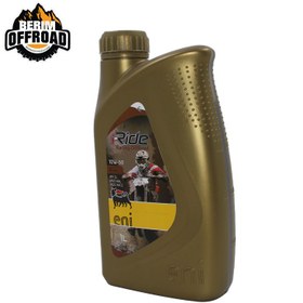 تصویر روغن موتور کراس و آفرود یک لیتری ENI RIDE 10W-50 