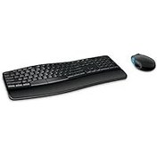 تصویر ترکیب صفحه کلید و ماوس درگاه USB دسکتاپ Microsoft Sculpt Comfort (L3V-00002) Microsoft Sculpt Comfort Desktop USB Port Keyboard and Mouse Combo (L3V-00002)