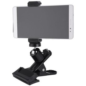 تصویر پایه نگهدارنده گوشی موبایل مدل Function Clip Clamp Holder Mount 