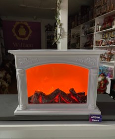 تصویر شومینه کریسمس سفید، 1561 