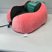 تصویر بالشت گردنی مخمل با رنگ های مختلف بالشت گردنی مموری فوم درجه یک