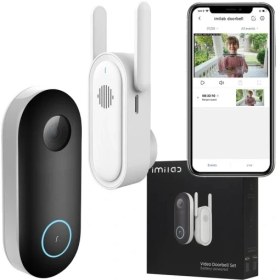 تصویر زنگ درب هوشمند شیائومی مدل Xiaomi IMILAB Video Doorbell Xiaomi IMILAB Video Doorbell