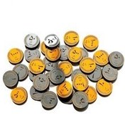 تصویر سکه های آموزشی35عددی چوبی آریو 