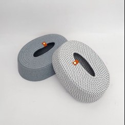 تصویر جادستمال کاغذی قیطان بیضی ابعاد ۲۵ در ۸ 