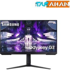 تصویر مانیتور گیمینگ سامسونگ سری Odyssey G3 مدل LS27AG300N سایز 27 اینچ Samsung Odyssey G3 LS27AG300N 27 Inch Monitor