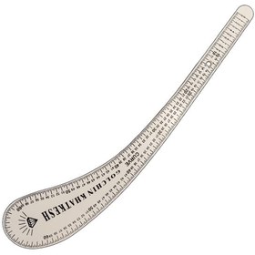 تصویر خط کش خیاطی گرزی French curve ruler