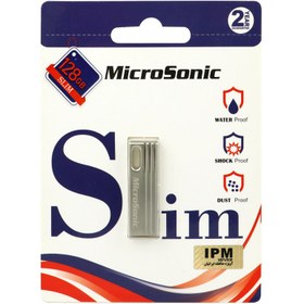 تصویر فلش 128 گیگ میکروسونیک Microsonic SLIM Microsonic SLIM USB 2.0 128GB Flash Memory