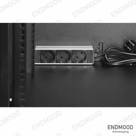 تصویر رک شبکه دیواری 6 یونیت اکو-TRE4506 تیام (آی رک) 