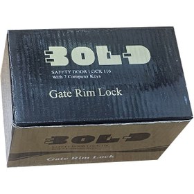 تصویر قفل حیاطی بولد مدل ایزو 