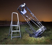 تصویر تلسکوپ ۲۰ اینچ دابسونی اسکای واچر با مقر GoTo 