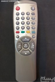 تصویر کنترل تلویزیون های قدیمی سامسونگ ا کیفیت عالی،مناسب برای تمامی مدل های تلویزیون قدیمی سامسونگ،قابل استفاده با 2 عدد باتری قلمی (AA) کیفیت عالی،مناسب برای تمامی مدل های تلویزیون قدیمی سامسونگ،قابل استفاده با 2 عدد باتری قلمی (AA)