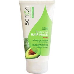 تصویر ماسک موی حاوی عصاره آووکادو شون|Schon Avocado Hydrate Hair Mask 