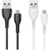 تصویر کابل تبدیل USB به MicroUSB بروفون مدل BX51 طول 1 متر Borofone BX51 MicroUSB Cable 1m