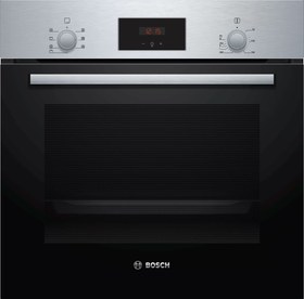 تصویر فر توکار بوش 67 لیتر سری 2 استیل مدل HBF113BR0Q Bosch HBF113BR0Q Serie 2 Built-in Oven 67L Steel 220-240V Hydrolytic