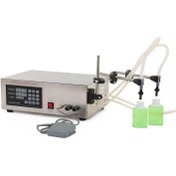 تصویر دستگاه پر کن دیجیتال مایع مدل KM-LT130D Digital liquid filling machine model KM-LT130D