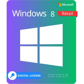 تصویر لایسنس ویندوز 8 Retail 