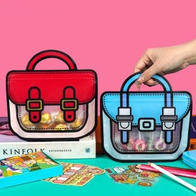 تصویر زیپ کیپ طرح کیف 