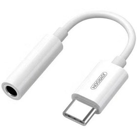 تصویر تبدیل یا مبدل USB-C به جک 3.5 میلی متری جوی روم مدل SH-C1 