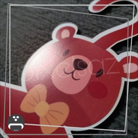 تصویر خرس تدی پاپیونی 