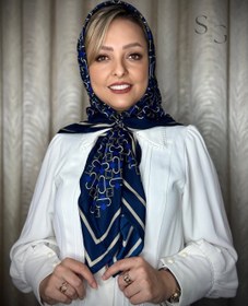 تصویر روسری ابریشم توییدل 