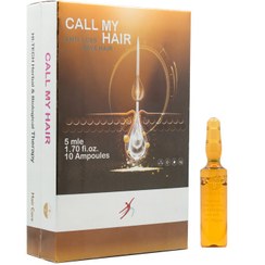 تصویر محلول تقویت کننده موی سر بانوان کال مای هیر 