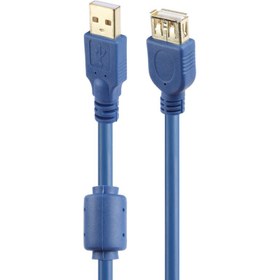 تصویر کابل افزایش طول D-Net USB 3m کد 2 D-Net USB 3m MALE TO USB FEMALE CABLE