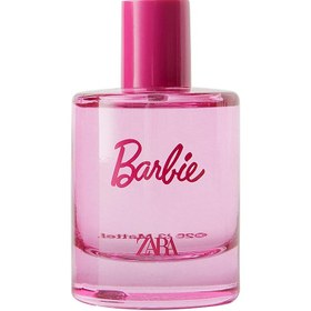 تصویر عطر کودک باربی دخترانه ادو تویلت زارا حجم 50 میل عطر اورجینال Barbie Baby perfume kid girl Eau de Toilette Zara 50 ML