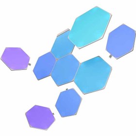 تصویر کیت هوشمند روشنایی 15 تکه نانولیف مدل Nanoleaf Hexagon Smarter Kit 