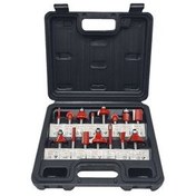 تصویر مجموعه ۱۵ عددی تیغ اور فرز پلاتینیوم شفت ۶ میلی متر 