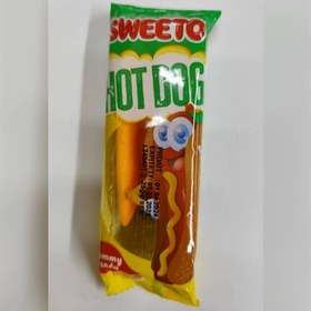 تصویر پاستیل سوویتو فست فود طرح هات داگ - Fast Food..sweeto. بسته 27عدد. 