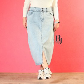 تصویر دامن در دو رنگ 