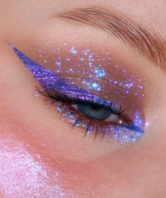 تصویر گلیتر سوپر شاین چشم و لب 