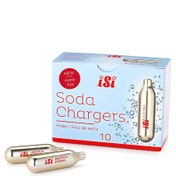 تصویر کپسول شارژ سودا ساز iSi بسته ۱۰ عددی 