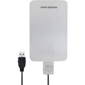 تصویر بخاری جيبی کوهنوردی برقی usb دار Handy Heatpad استیل 