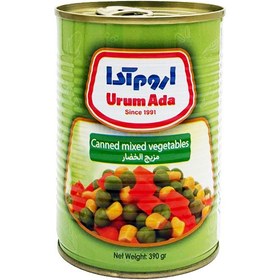 تصویر کنسرو مخلوط سبزیجات اروم آدا (390 گرم) 