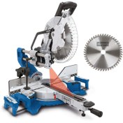 تصویر فارسی بر کشویی 305 میلی‌ متری شپخ مدل 5901223901 - HM305SL Scheppach 5901223901 - HM305SL Miter Saw