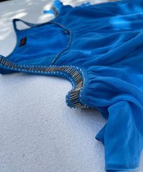 تصویر پیراهن حریر باتر فلای سایز فری 