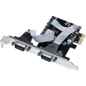 تصویر کارت PCI-E توسعه سریال RS232 دو پورت دیتک 