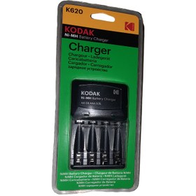 تصویر شارژر باتری کداک K620 همراه باتری ا kodak k620 battery charger plus battery kodak k620 battery charger plus battery