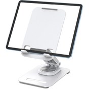 تصویر استند رومیزی گوشی همراه و تبلت ویوو مدل wiwu Desktop Rotation Stand ZM010 wiwu Desktop Rotation Stand ZM010