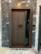 تصویر درب ضدسرقت مدرن لوکس سبلان درب مهر کد B2499 