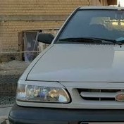 تصویر ابرویی چراغ جلو پراید ۱۳۱ سفید جفتی 